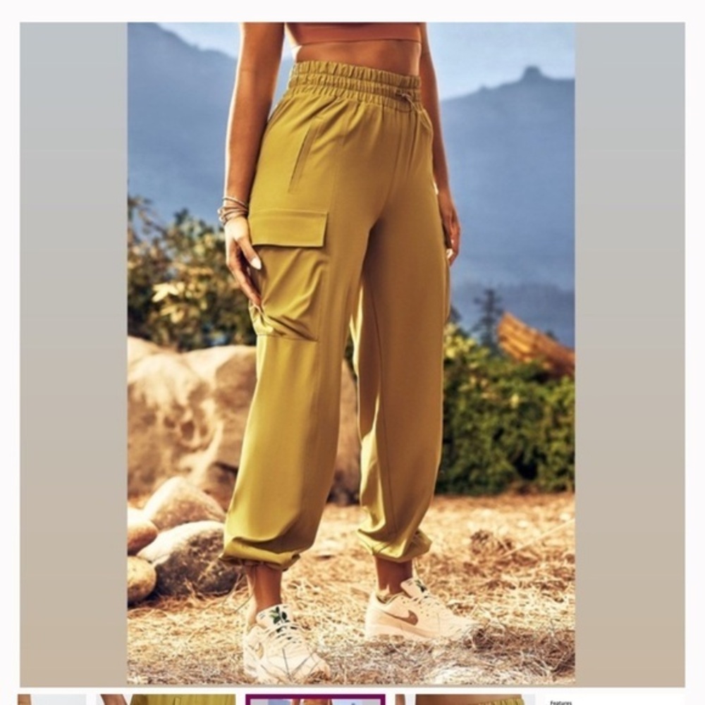 Fabletics Woman’s Olive Cargo Pants